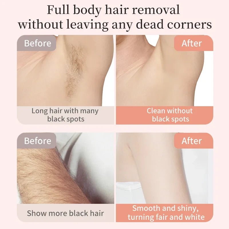 2in1 Electric Portable Hair Trimmer Shaver for Men and Women with Hair Removal Function