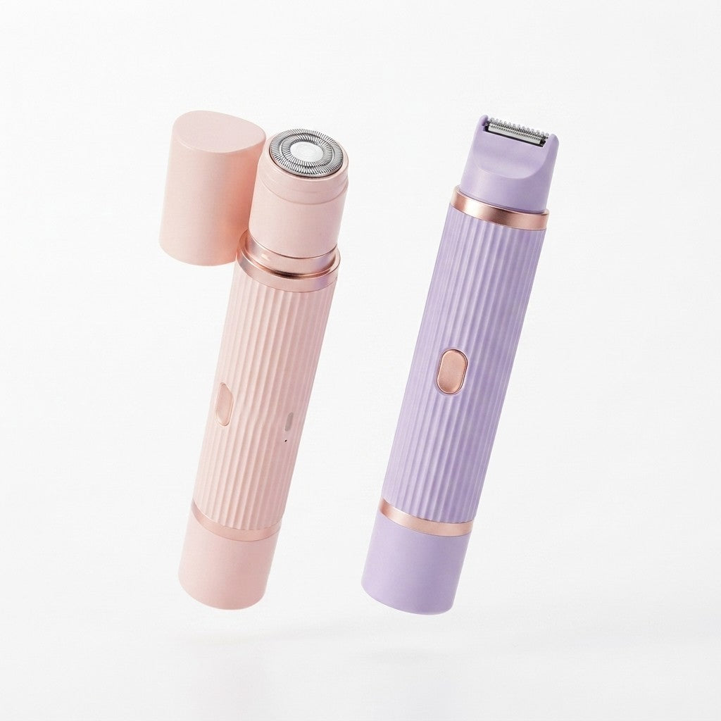 2in1 Electric Portable Hair Trimmer Shaver for Men and Women with Hair Removal Function